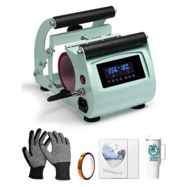 Imagem de Máquina de prensa térmica Tumbler OFFNOVA 1.2L para copo de 900 mL e 1