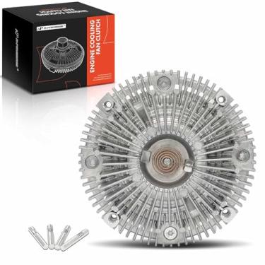 Imagem de A-Premium Embreagem do ventilador de resfriamento do motor compatível com Lexus SC300 1992-2000, GS300 1993-1998 e Toyota Supra 1993-1998, L6 3.0L, substituição # 1621046042, 1621046030