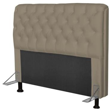 Imagem de Cabeceira Paris Para Cama Casal 140 Cm Paris Corano Areia - Js Móveis