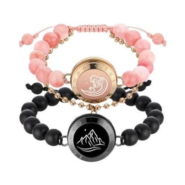 Imagem de Pulseiras De Amor De Longa Distância Para Casais TOTWOO Pulseiras De T