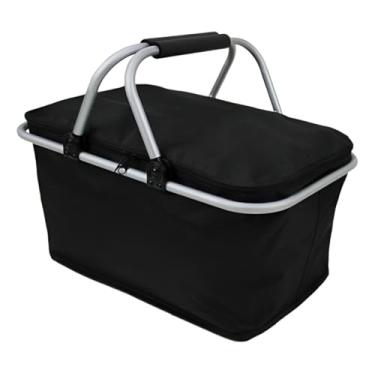 Imagem de Cesta Bolsa Térmica Piquenique 30 Litros Dobrável Resistente