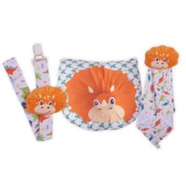 Imagem de Naninha Para Bebê + Travesseiro Anatômico + Prendedor De Chupeta - Cri