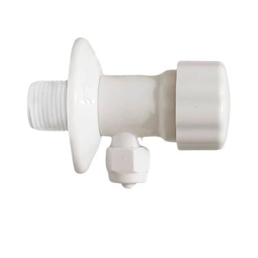 Imagem de Adaptador Registro Regulador Vazão 9,5mm 3/8 Purificador Branco