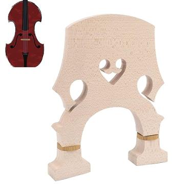 Imagem de Violin Bridge, 1/8 1/4 1/2 3/4 de Grau Mais Fino Peças de Violino Sólido de Violino, Peças de Substituição de Instrumentos Musicais, Criados por Especialistas Altamente (1/8)