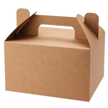 Imagem de PEIQICHU Pacote com 24 caixas de guloseimas de doces, lancheiras, lembrancinhas, sacolas de presente de festa para aniversário, chá de bebê, casamentos, recipientes de papelão para doces com alça