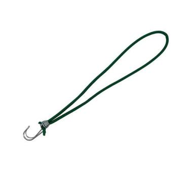 Imagem de Extensor ou Corda Elastica Gancho Duplo 60cm Verde - 50UN - Alffa
