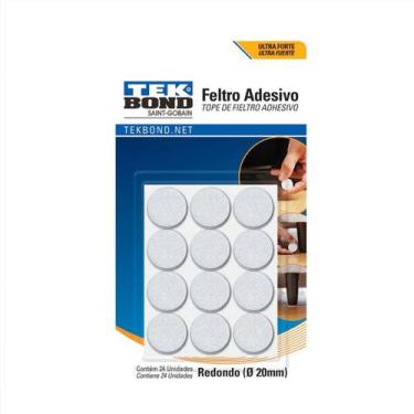Imagem de Protetor Feltro Adesivo Redondo Tamanhos Variados Pé Móveis Cadeiras S