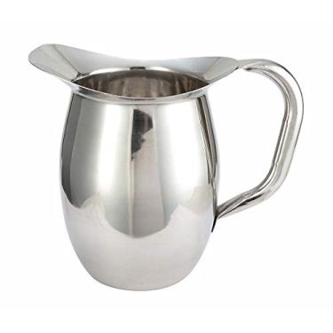 Imagem de Winco WPB-3 Deluxe Bell Pitcher, 3 quartos, aço inoxidável