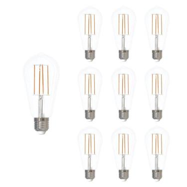 Imagem de Lâmpada Led Filamento Avant Clear ST64 9W 6500k E27 10 Und