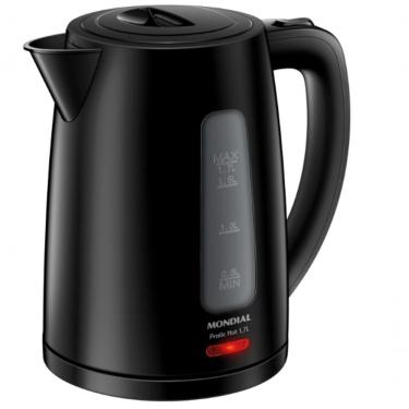 Imagem de Chaleira Eletrica Mondial Luxx Black 1.7l 1500w Desligamento Automatico 220V