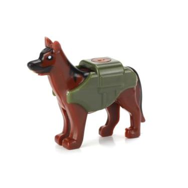 Imagem de Cão de serviço colecionável K9 da Polícia de Battle Brick colecionável | Compatível com Lego Bricks | Ótimo presente para maiores de 10 anos