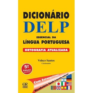 Imagem de DELP - Dicionário Essencial da Língua Portuguesa (português brasileiro