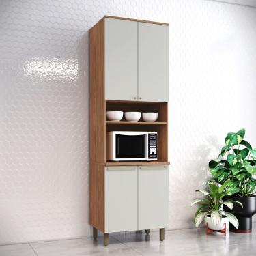 Imagem de Torre Quente 1 Forno 4 Portas 715mm Requinte Henn Nature Com Areia Hp