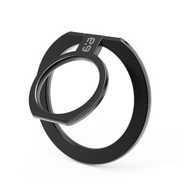 Imagem de PureGear Suporte Magnético Para Celular, De Anel, Magsafe Iphone 16, 16 Pro, 15, 15 Plus, 14, 14 Pro Max, 13, 12, Ajustável (Preto)