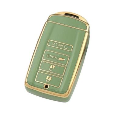 Imagem de Honda Acura TPU Shell Fob Holder Car Key Case Capa Protetor Para RLX M