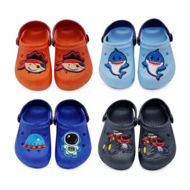 Imagem de Kit 4 Pares Sandália Bebe Babuche Infantil Baby Atacado K08 - FABRICAT