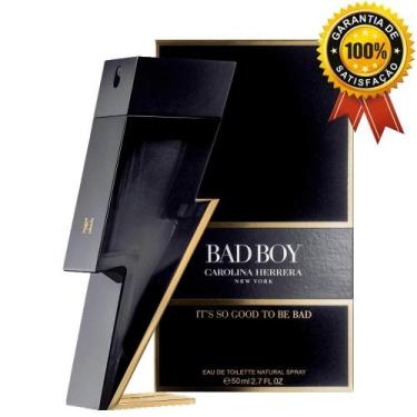 Imagem de Perfume Bad Boy 100ml Carolina Herrera Masculino Original Lacrado e Se