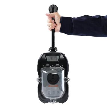 Imagem de RVBASICS Protetor De Surtos Para Rv, Sistema Gerenciamento Elétrico 30 A, Bluetooth Integrado, Monitor Energia Ems Com Display Led, Protege Rvs Possíveis Danos Em Parques/Acampamentos, 3600 Joules