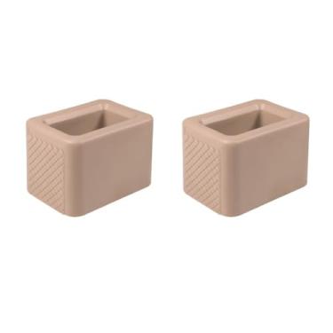 Imagem de Augeny Suporte de fivela de cinto de segurança de 2 peças, reforço de fivela de cinto de segurança traseiro automático de silicone para tornar o receptáculo vertical para fácil acesso, fivela de cinto