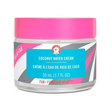 Imagem de First Aid Beauty Hello FAB Coconut Water Cream - Lightweight, Oil-Free Face Moisturizer - 1.7 oz.