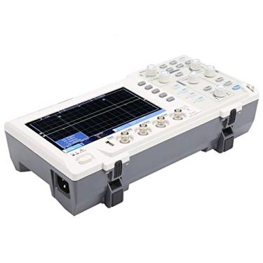Imagem de Domary 6-in LCD SDS1104 Ferramenta de Análise de Alto Desempenho de Osciloscópio de 4 Canais para Engenheiros (Plugue UE 100-240V)