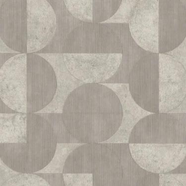 Imagem de Papel Parede Geométrico Cinza 10m X 0.53m