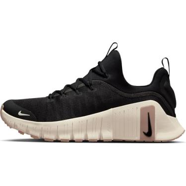 Imagem de Nike Free Metcon 6 Tênis de treino masculino, Preto/leite de coco/marrom claro, 39