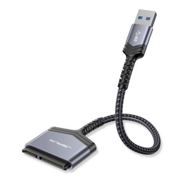 Imagem de Adaptador de cabo SATA para USB A 3.0 para HDD/SSD SATA III de 2,5 - J