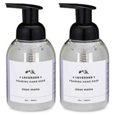 Imagem de Sabonete espumante para mãos CLEAN MAMA, derivado de plantas, 360 ml d