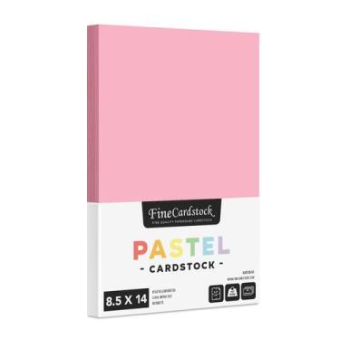 Imagem de Papel de cartolina S Impressão superfina 8,5 x 14 polegadas 50 folhas 