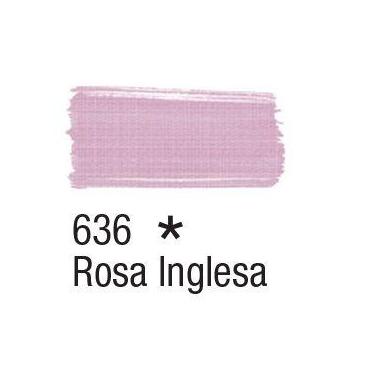 Imagem de Tinta de tecido Acrilex rosa inglesa 636 37ML