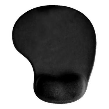 Imagem de Mouse Pad Knup Kp-s04 De Tecido, Borracha E Silicone 25cm X 21cm Preto