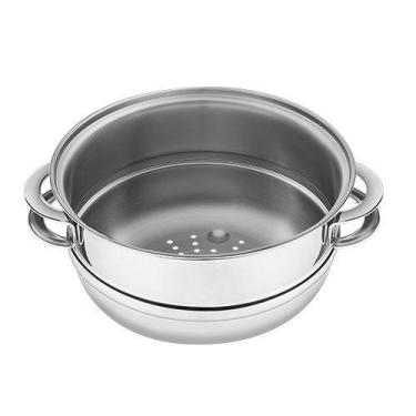 Imagem de Cozi-Vapore Inox 20cm 3,2L Solar Tramontina 62510/200