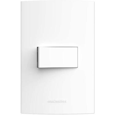 Imagem de Conjunto 1 Interruptor Simples 4x2 Branco Inova Pro 85033 Alumbra