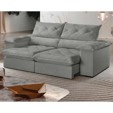 Imagem de Sofá Retrátil e Reclinável Caixa Zero 2,70m Pillow de 15cm Istambul - 