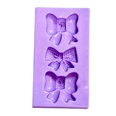 Imagem de F1461 molde de silicone laços confeitaria biscuit - confeitaria dos mo