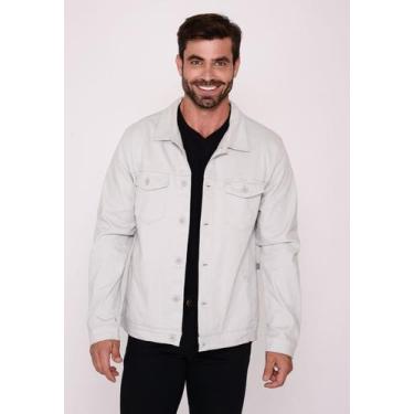 Imagem de Jaqueta 7923 Gelo Sarja - Macaw, Gelo, G