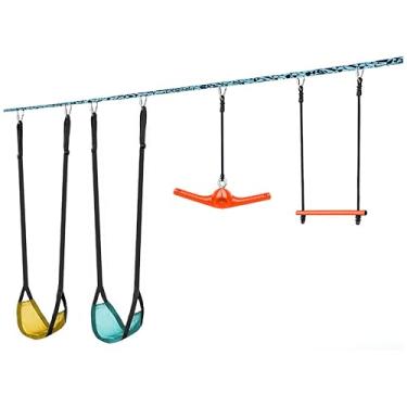 Imagem de Adventure Line- Swing, 2 Soft Swings, 1 Super Twister, and 1 Sturdy Metal Monkey Bar