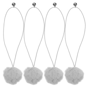 Imagem de Toddmomy 4 peças de sinos de substituição de pino de arranhão para gatos, brinquedo interativo para pendurar árvores de gato, seguro e brinquedo para brincadeiras envolventes