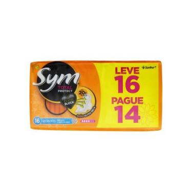 Imagem de Absorvente Sym C/Abas Seca C/16