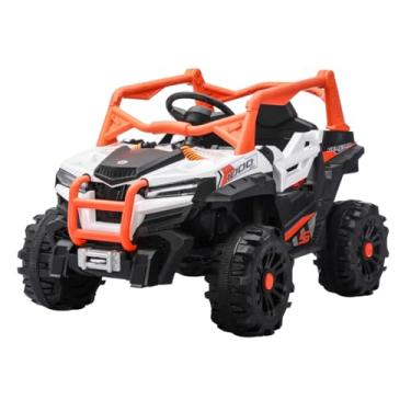 Imagem de Quadriciclo Infantil Mini Carro Elétrico 1000 ATV Maxi Toys (branco)
