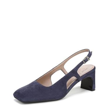Imagem de Naturalizer Carmen escarpim feminino, Camurça azul meia-noite, 40