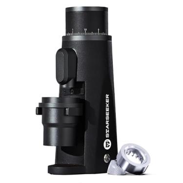 Imagem de Moinho de Café Elétrico STARSEEKER EDGE Plasma - Francesa/Café de Filtro/Espresso, Carcaça em Alumínio (EU) (preto)