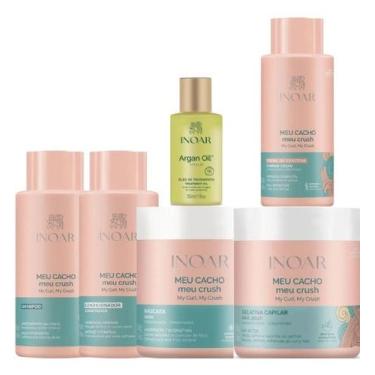 Imagem de Inoar Meu Cacho Sh+cd+creme P.+más+gelatina5x500+óleo30argan - NoBrand