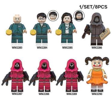 Imagem de Coleção Mini Figure Toys Sajy Squid Games Personagens - Gloome Store