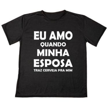 Imagem de Camiseta Masculina Frase Engraçada  Eu Amo Adulto Ótimo Acabamento e D