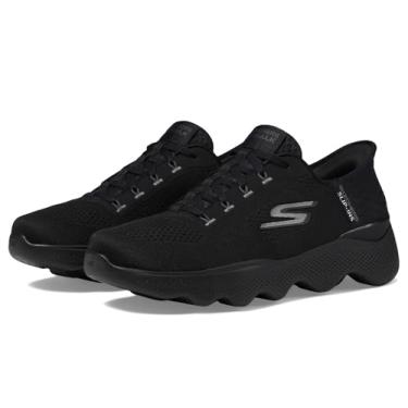 Imagem de Skechers Tênis masculino Hands Free Slip-ins Go Walk Massage Fit-The Swedish, Preto/preto, 38