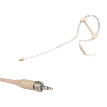 Imagem de Microfone headset c/ fio p/ body pack,Omni,rosca interna stereo - Aj S