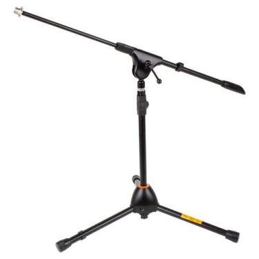 Imagem de Mini Tripé,suporte telescópico reto/girafa p/microfone de bumbo,caixa,