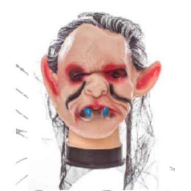 Imagem de Mascara Vampiro Infantil Em Látex Cosplay Festas Eventos